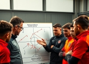 华体会课程-西悉尼流浪者战术布置详解，主帅重点强调防守反击