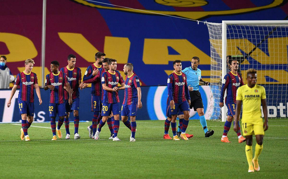 国王杯：塞维利亚逆袭巴塞罗那，杯赛先得一球的简单介绍