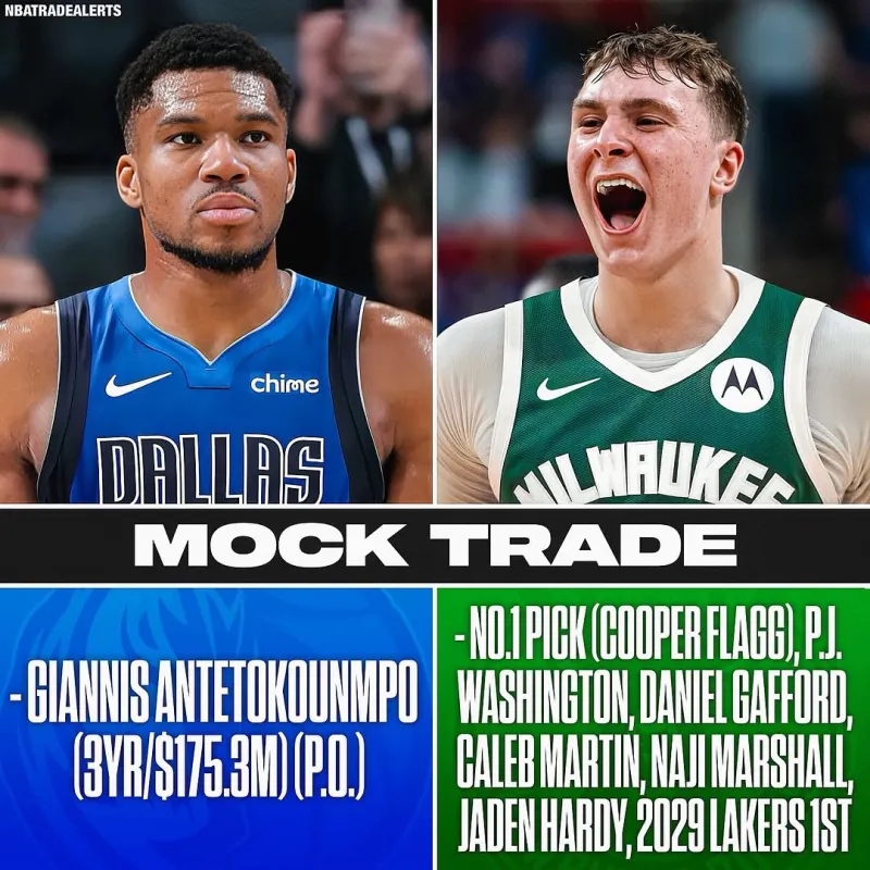 雄鹿逆转独行侠，字母哥单场36分